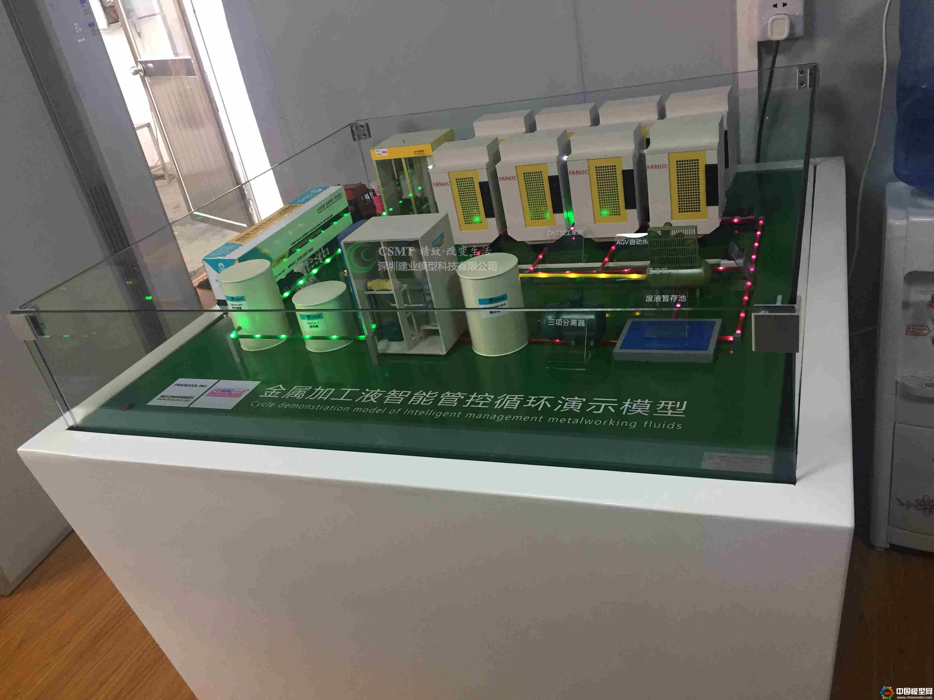 工業(yè)設備模型-金屬加工液智能管控循環(huán)演示模型