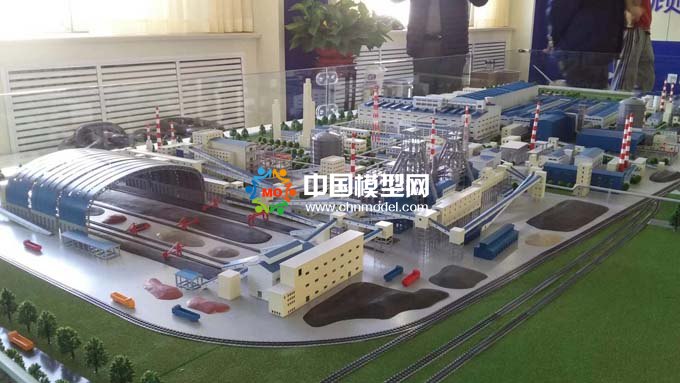 最新電廠沙盤模型