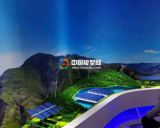 光伏風(fēng)電新能源場(chǎng)景沙盤模型
