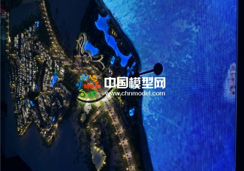 精工細(xì)制的別墅沙盤模型