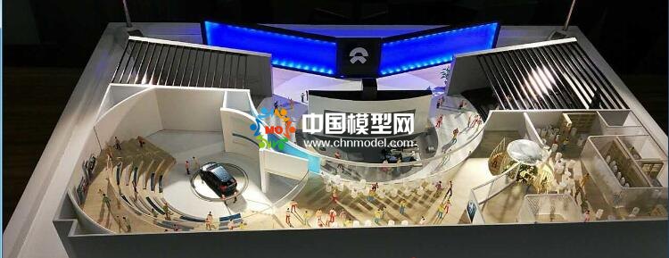 汽車展廳沙盤模型