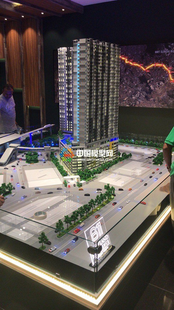吉隆坡地產(chǎn)沙盤模型設(shè)計組裝工藝