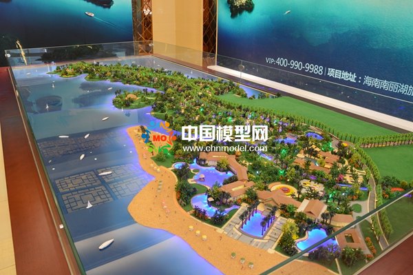 南麗湖旅游度假區(qū)規(guī)劃沙盤模型