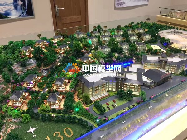 白云美佳別墅建筑模型