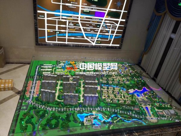 恒大城售樓部沙盤模型