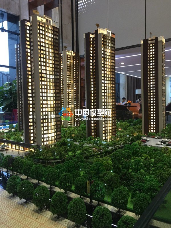 濱江時光園樓盤沙盤模型