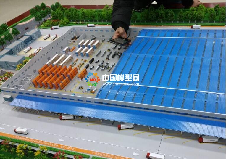 智慧倉(cāng)儲(chǔ)物流沙盤模型