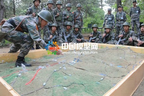 杭州軍事沙盤(pán)模型-景文模型