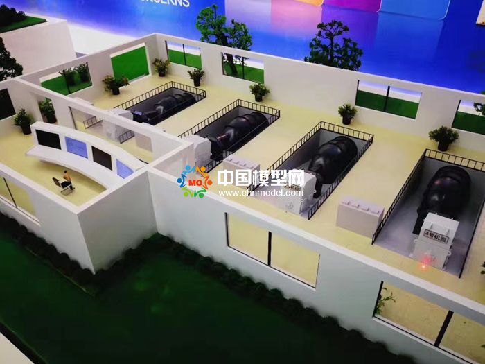 智能機(jī)電一體化終端沙盤模型