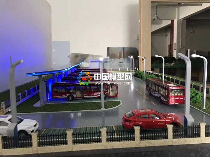 智能充電樁沙盤(pán)模型