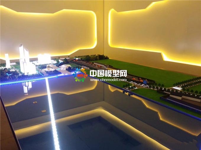 地鐵7號線沙盤模型