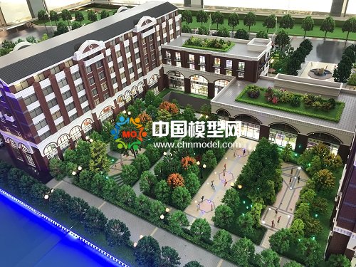 康養(yǎng)中心項(xiàng)目沙盤(pán)模型