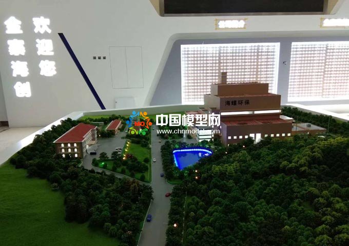 生活垃圾焚燒發(fā)電項目沙盤模型