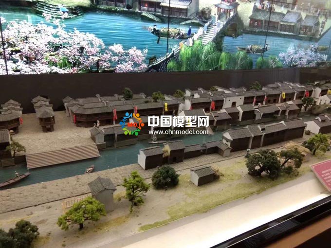 塘棲古鎮(zhèn)微縮古建筑模型