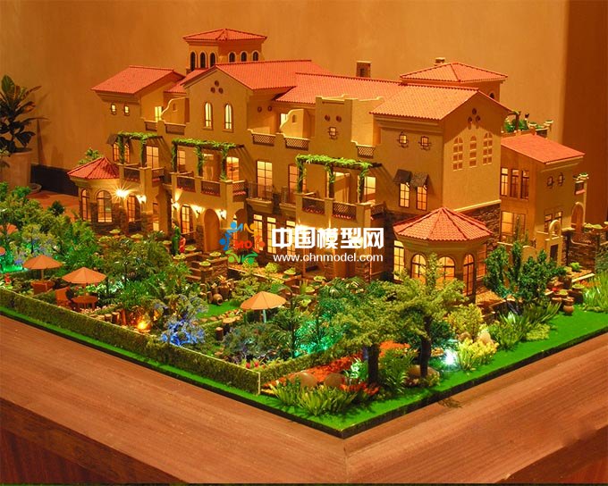 排屋別墅沙盤(pán)模型