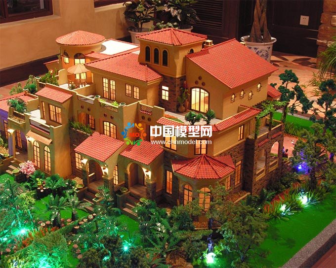 排屋別墅沙盤(pán)模型
