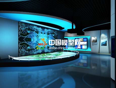 電子沙盤廣泛應用與多類別的科技展示廳，效果突出