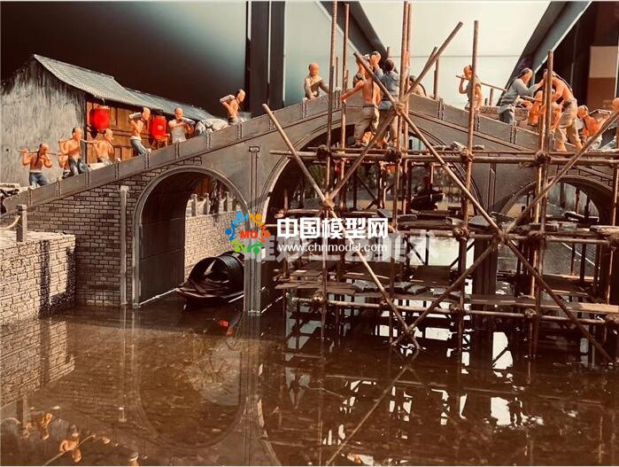 拱宸橋修建微縮場(chǎng)景模型