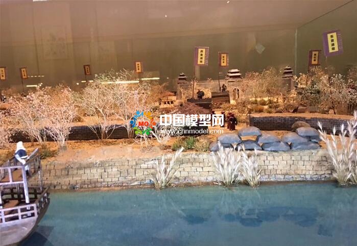 抗倭微縮場景沙盤模型