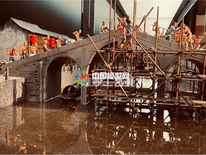 拱宸橋修建微縮場(chǎng)景模型