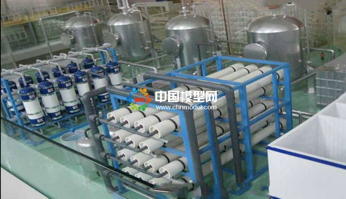 廢水零排放沙盤模型