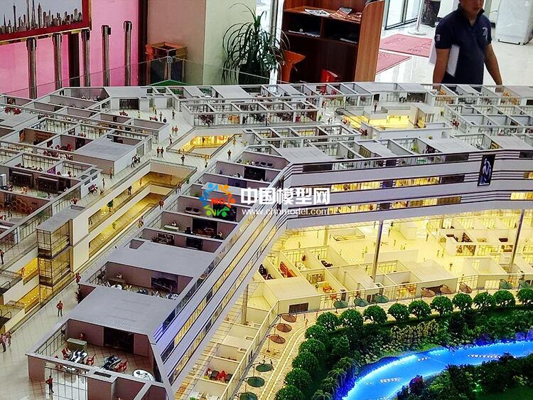 匯金商業(yè)廣場(chǎng)沙盤模型