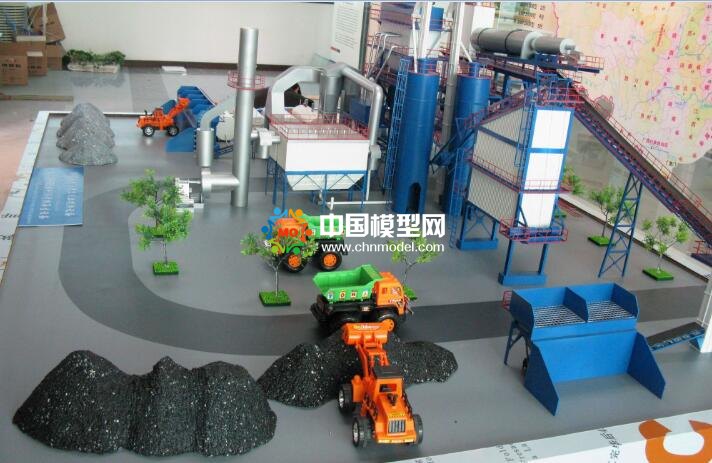 瀝青攪拌站沙盤模型