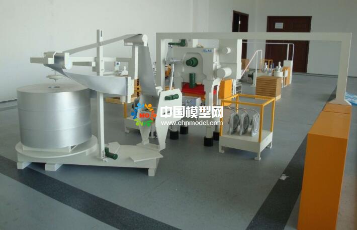 易拉罐生產(chǎn)線沙盤(pán)模型