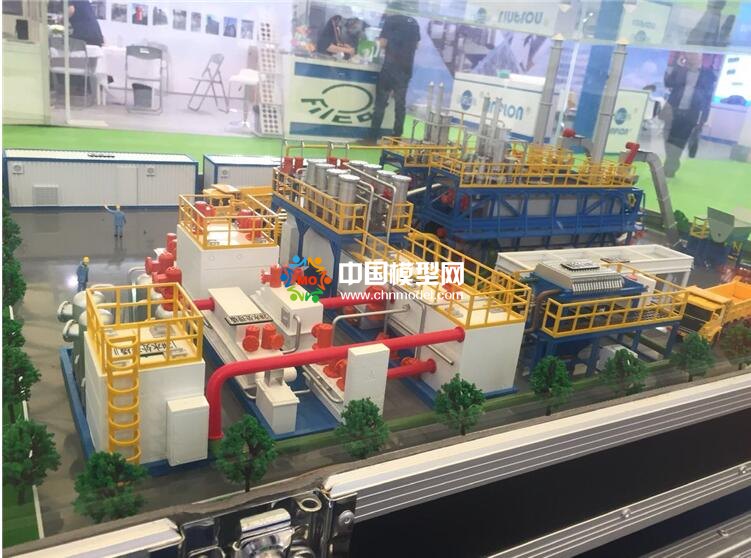 間接熱脫附沙盤模型