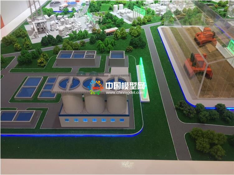 垃圾處理沙盤模型，廢固處理沙盤模型