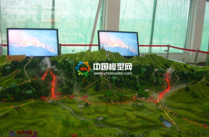 林場(chǎng)防火指揮沙盤模型