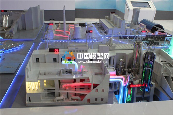 熱電站模型，核電站模型，火力發(fā)電站沙盤