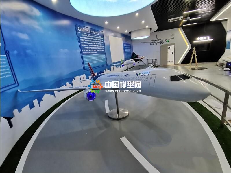 中國自主飛機(jī)模型展示：C919，ARJ21，CR929，AG600