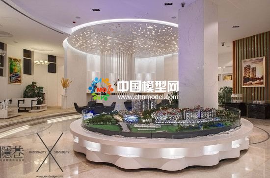 高檔樓盤模型底座，售樓部沙盤展臺(tái)（收藏）