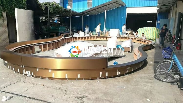 高檔樓盤模型底座，售樓部沙盤展臺(tái)（收藏）