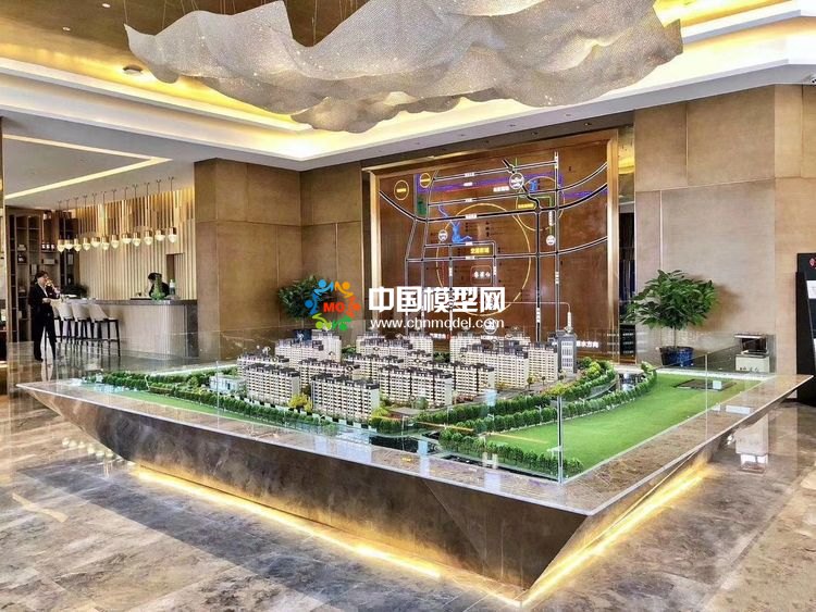 高檔樓盤模型底座，售樓部沙盤展臺(tái)（收藏）