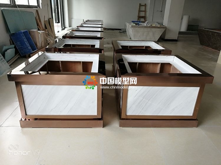 高檔樓盤模型底座，售樓部沙盤展臺(tái)（收藏）