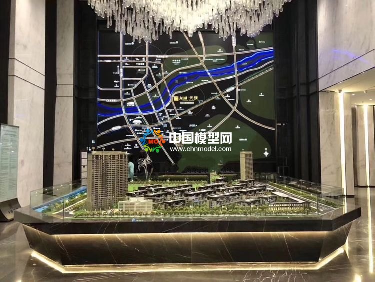 高檔樓盤模型底座，售樓部沙盤展臺(tái)（收藏）
