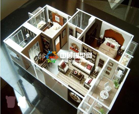 用了5分鐘時間，終于整理出這些戶型模型照片