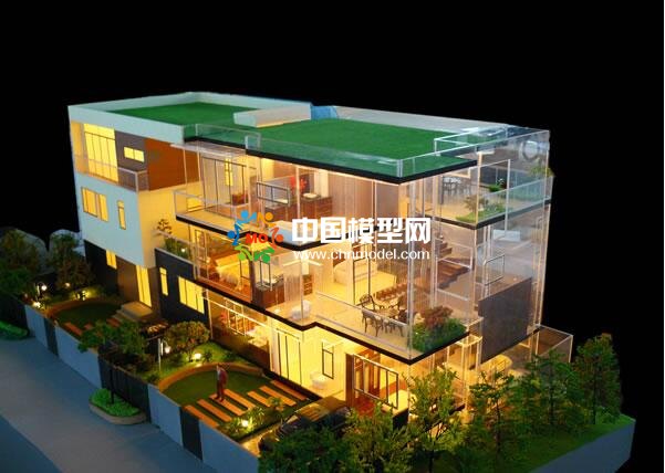 別墅模型風(fēng)格各異，你能說(shuō)出幾種