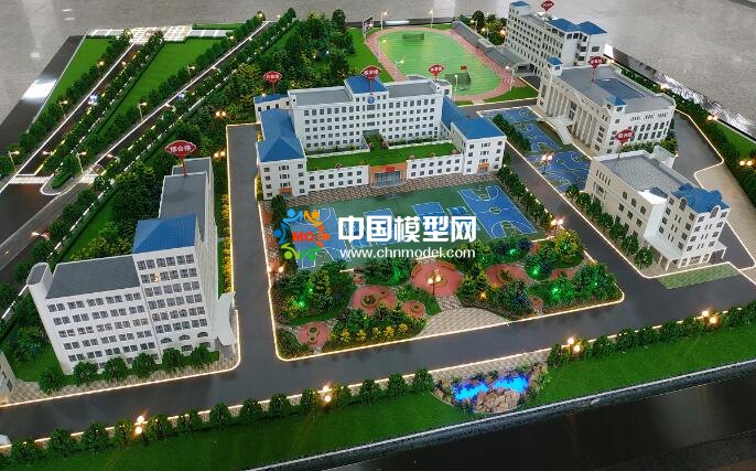 中學(xué)沙盤模型