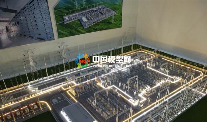 電網(wǎng)變電站模型