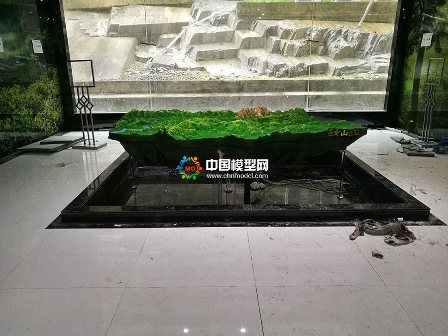 地形地貌山體沙盤模型