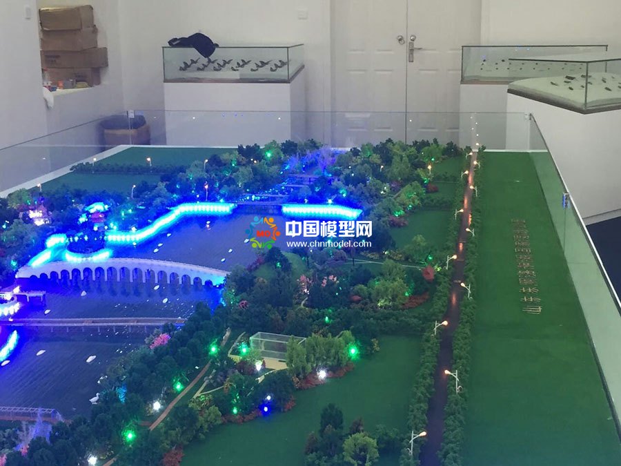 濕地沙盤(pán)模型，水環(huán)境沙盤(pán)模型