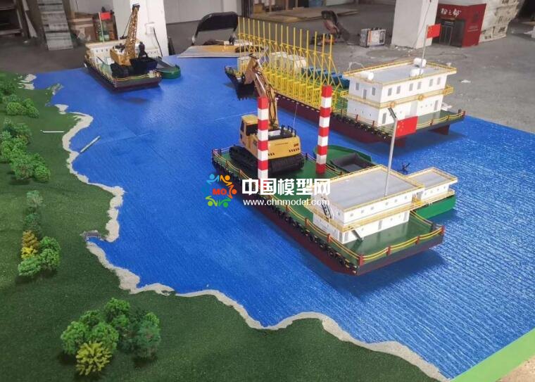 作業(yè)船模型