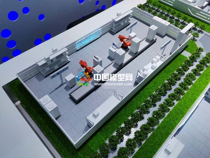 5G智慧工廠沙盤(pán)模型