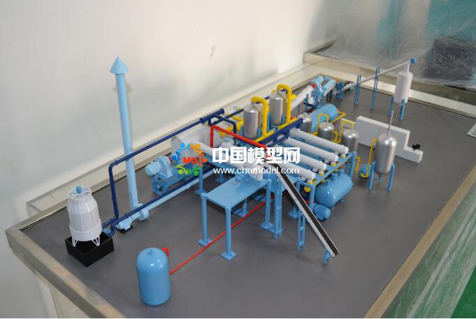 固體廢物裂解設(shè)備模型