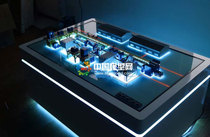 自動(dòng)化產(chǎn)線沙盤(pán)模型