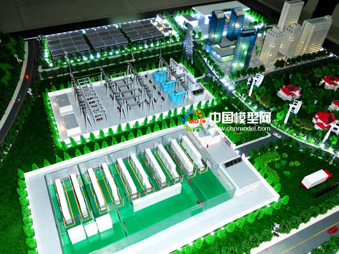 電池儲能系統(tǒng)沙盤模型