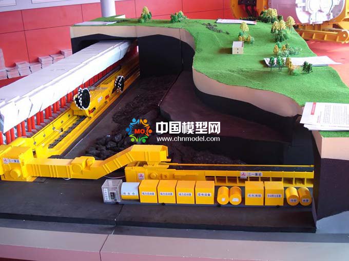 煤礦模型、礦山機械模型系列教學實訓展覽模型